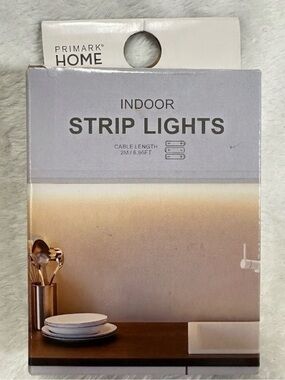💡 NEW Primark Home Indoor LED Strip Lights (6.56 Feet) 💡